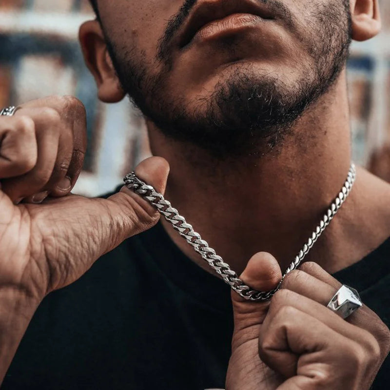 Chaîne Cuban Link en Acier Inoxydable
