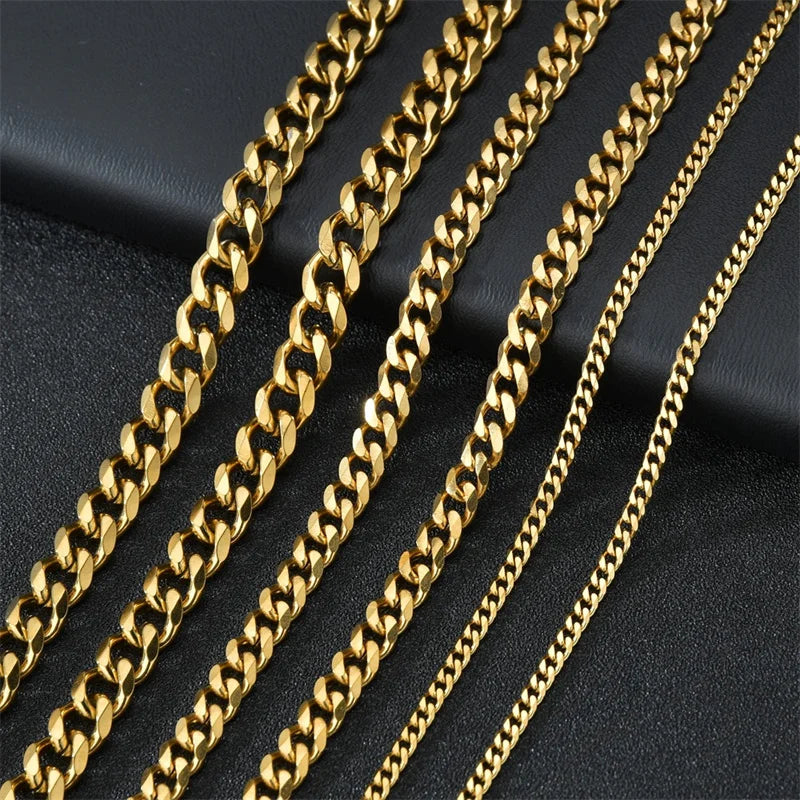 Chaîne Cuban Link en Acier Inoxydable