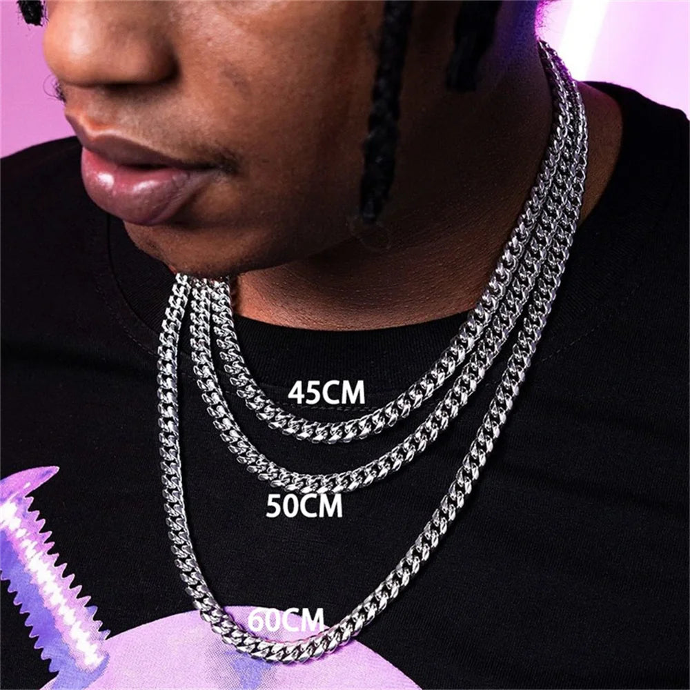 Chaîne Cuban Link en Acier Inoxydable