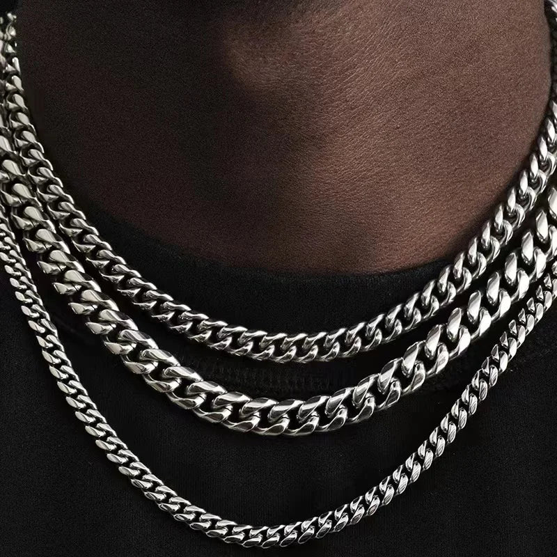 Chaîne Cuban Link en Acier Inoxydable