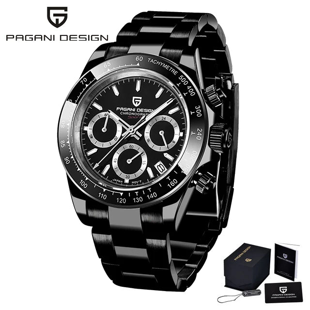 Chronographe Rétro 40 mm V2 – PAGANI DESIGN