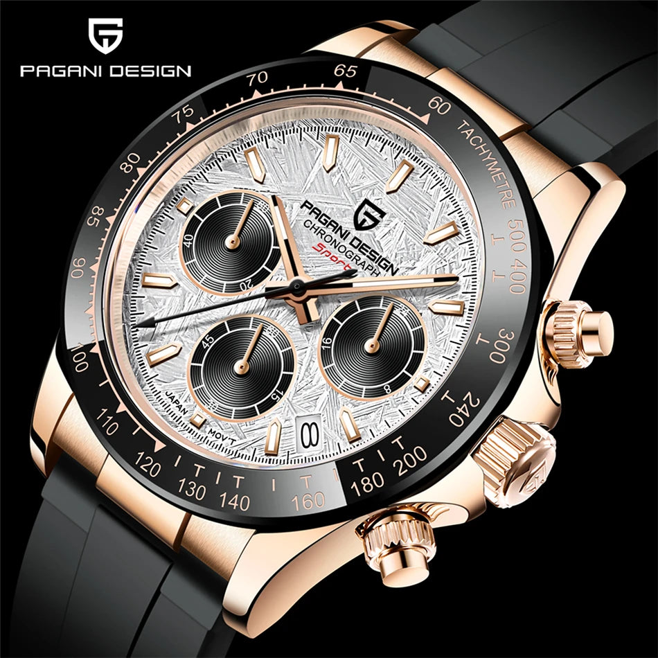 Chronographe Rétro 40 mm V2 – PAGANI DESIGN