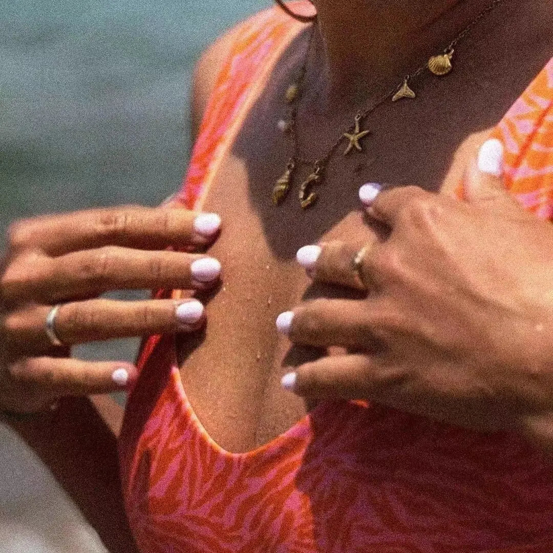 Collier MHS.SUN Étoile de Mer – Plaqué Or & Résistant à l’Eau