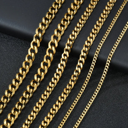 Chaîne Cuban Link en Acier Inoxydable