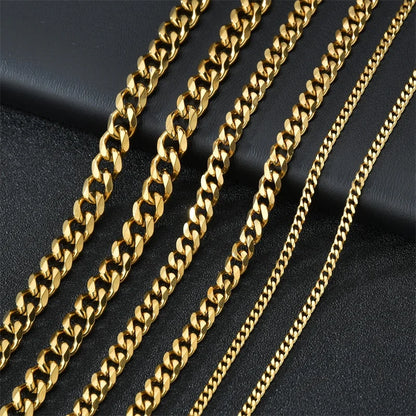 Chaîne Cuban Link en Acier Inoxydable