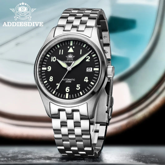 ADDIESDIVE NH35 – Montre Automatique Homme Acier Inoxydable 316L