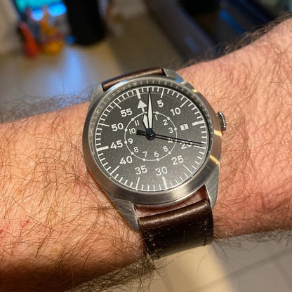 Flieger Type B – Montre Pilote Automatique Classique