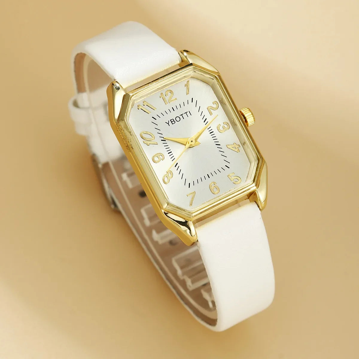 Élégance Carrée – Coffret Montre & Bijoux pour Femme