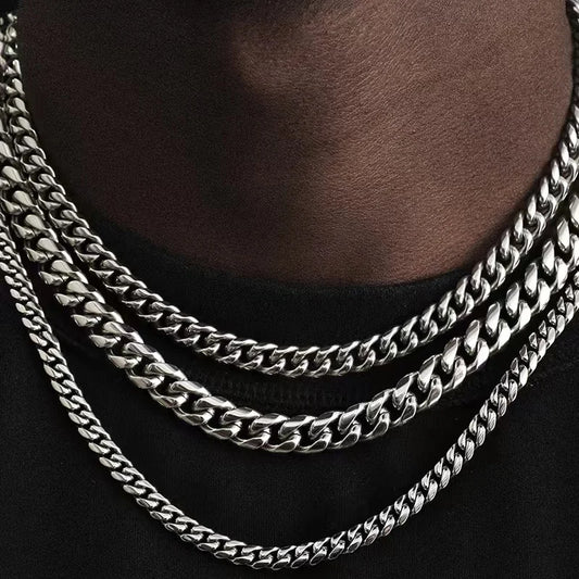 Chaîne Cuban Link en Acier Inoxydable