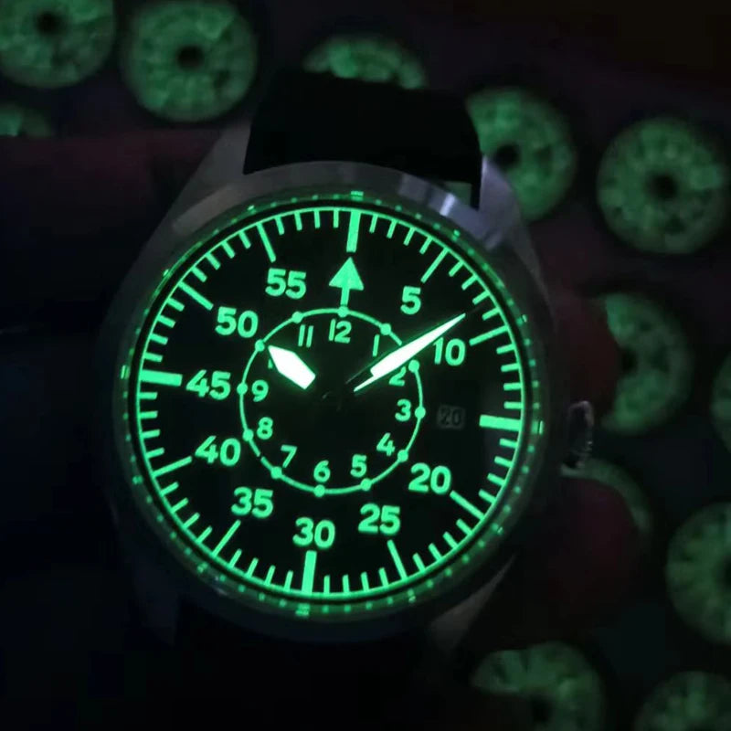 Flieger Type B – Montre Pilote Automatique Classique