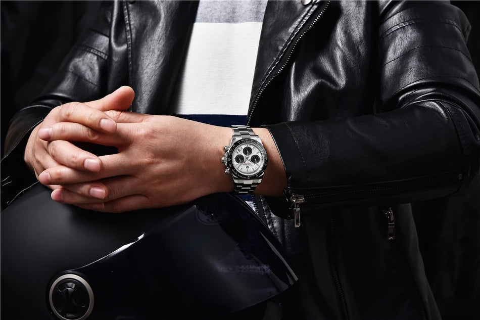 Chronographe Rétro 40 mm V2 – PAGANI DESIGN